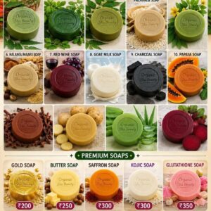HANDMADE HERBAL SOAPS